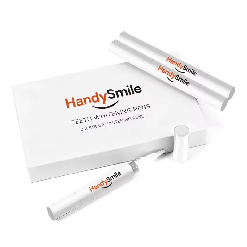 HandySmile Teeth Whitening Pen Pack (3 × 18% CP Pens)
