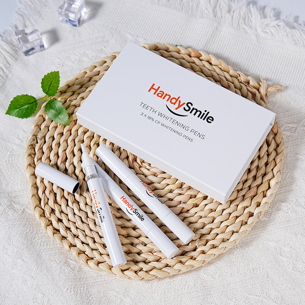 HandySmile Ultimate Pack | LED Teeth Whitening Kit for Sensitive Teeth + Refill Pens