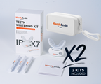 HandySmile Duo Pack | 2 LED Teeth Whitening Kits for Sensitive Teeth